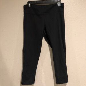 Zella Crop Leggings Athletic Pants Mesh